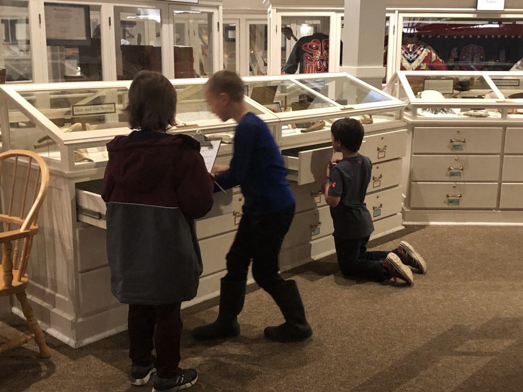 School Groups at Sheldon Jackson Museum