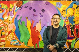 CLASS - Northern Lights Landscape Painting Class with Percy Avugiak (Inupiaq/Yup’ik) @ SJ Museum & Zoom